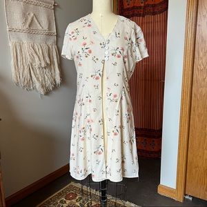 Vintage 90s Floral Layered Dress